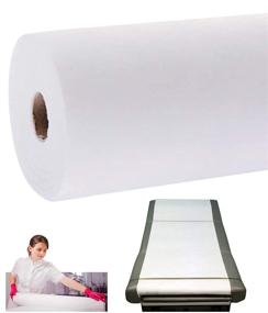 img 4 attached to 🛏️ SavBin Disposable 24"x70" Non-Woven Perforated Extra-Thick Bed & Table Roll - (1-Roll/350-Feet Long/50 Sheets per Roll) Ideal for Massage, Hospital, Chiropractor, Waxing, Tattoo Tables and Beds