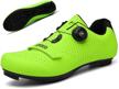 cycling premium spinning cleats comfortable men's shoes and athletic logo