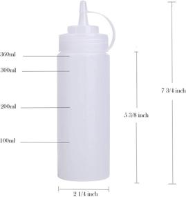 img 3 attached to 🥄 Bekith Condiment Measuring Dispenser for Precise Portioning