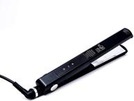 la garotta professional 2 in 1 hair straightener and curling iron - touch screen, titanium plates, 1.5 inch, digital lcd display - instant heat up to 450 degrees - flat iron with thermal pouch logo