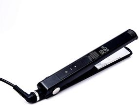 img 4 attached to La Garotta Professional 2 in 1 Hair Straightener and Curling Iron - Touch Screen, Titanium Plates, 1.5 Inch, Digital LCD Display - Instant Heat up to 450 Degrees - Flat Iron with Thermal Pouch