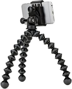 img 2 attached to GripTight GorillaPod Stand PRO: Премиум крепление и штатив с клеммным держателем для iPhone SE до iPhone 8 Plus, Google Pixel, Samsung Galaxy S8 и других.