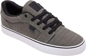 img 4 attached to Black DC Men's Anvil Skate Shoes