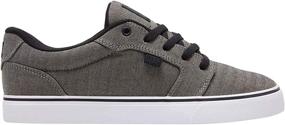 img 3 attached to Black DC Men's Anvil Skate Shoes