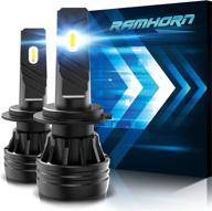 ramhorn h7 headlight adjustable conversion logo