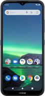 📱 nokia 1.4 unlocked smartphone, android 10 (go edition), dual sim, us version, 2/32gb, 6.51-inch screen, fjord blue, 2-day battery logo