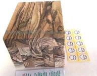 🖊️ authentic premium quality: 10 bethlehem olive wood pen blanks with certificates logo