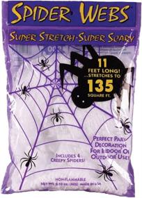 img 1 attached to Spooky Halloween Stretch Spider Web