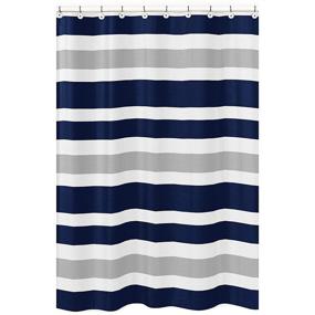 img 4 attached to Adorable Sweet Jojo Designs Bathroom Curtain, Perfect for Kids' Bath Time Fun!