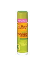 💦 hydrate and protect your lips with alba botanica nourishing coconut cream hawaiian lip balm 0.15oz (pack of 6) logo