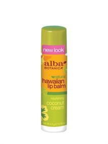img 1 attached to 💦 Hydrate and Protect your Lips with Alba Botanica Nourishing Coconut Cream Hawaiian Lip Balm 0.15oz (Pack of 6)