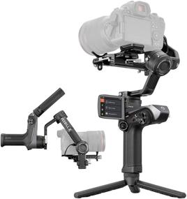 img 4 attached to 📷 Zhiyun Weebill 2 Camera Stabilizer: Ultimate 3-Axis Handheld Gimbal for DSLR & Mirrorless Cameras with 2.88” Flip-Out Touch Screen, 8.8lbs Payload - Sony Canon Nikon Panasonic Lumix Fujifilm