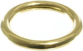 img 3 attached to 🔗 Craft County Brass O-Rings (1 1/2 Inch, 2 Pack) - Durable and Versatile Rings for Various Crafting Projects