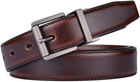 img 1 attached to Premium Reversible Leather Rotated Men's Accessories: Beltox Casual Belts in Focus