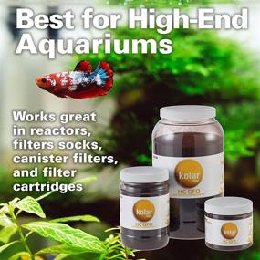 img 2 attached to 🐠 Effectively Remove Phosphates with GFO HC High Capacity Bayoxide E33HC - Ideal for Fish Tanks, Aquariums & Ponds, 700g (32oz Jar, 1.54lb) by Kolar Labs