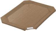 coolaroo medium nutmeg replacement cover for the original elevated pet bed logo