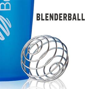 img 1 attached to 🍹 Blend in Style with the BlenderBottle Classic Loop Top Shaker Bottle, 28-Ounce, Frosted White