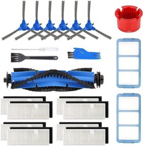 img 4 attached to isinlive Replacement Parts Accessory Kit for eufy RoboVac 11S 30 30C 15C 12 35C - 17 Pack with 8 Filters, 6 Side Brushes, 2 Primary Filters, and 1 Rolling Brush