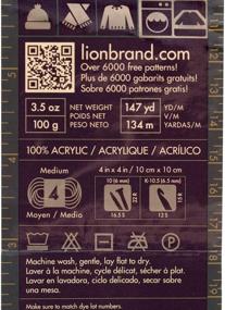 img 1 attached to 🦁 Lion Brand Yarn (3 Pack) Landscapes Yarn - Acrylic, Soft, Medium #4 Yarn for Knitting and Crocheting