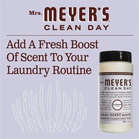 img 1 attached to 🌸 Ароматизатор для стирки Mrs. Meyer's Clean Day Lavender - Улучшите свой уход за бельем с жидким стиральным порошком или порошками, формула без жестокости, 18 унций