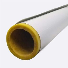 img 1 attached to 🔒 Frost King F17XAD Pre-Slit Tubular Fiberglass Cover: Bulk Pack for 3" Pipes