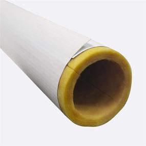 img 2 attached to 🔒 Frost King F17XAD Pre-Slit Tubular Fiberglass Cover: Bulk Pack for 3" Pipes