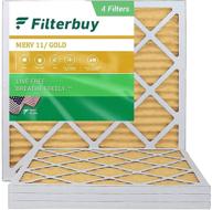 improved filtration with 🔍 filterbuy 10x10x1 pleated furnace filters logo