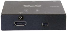 img 1 attached to 🔌 C2G HDMI Extender + USB Over Cat 5 Short Range Kit - 1080p Support - Cables to Go 29637: Enhance Your HDMI and USB Connectivity