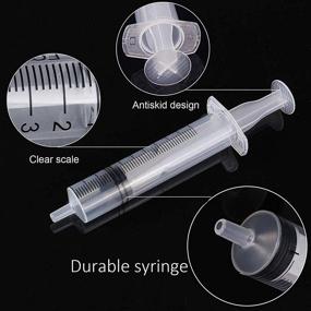 img 3 attached to 💉 10ML Plastic Syringe Packs (Set of 5) - Needle-less Option for Various Uses