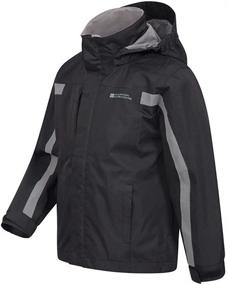 img 1 attached to Explore Mountain Warehouse Samson Waterproof Everyday Boys' Clothing and Jackets & Coats – Perfect Outdoor Gear for Boys!