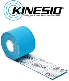 img 1 attached to 🏋️ Kinesio Taping Elastic Therapeutic Athletic Tape Tex Classic Blue - 2 in. x 13 ft: Durable Support for Athletic Performance and Recovery