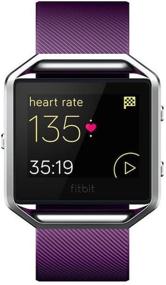 img 3 attached to 💜 Усилите свою Fitbit Blaze стильным фиолетовым аксессуарным ремешком - маленький размер