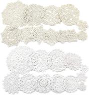 ❄️ jiozermi handmade snowflake placemats: stylish tabletop decor for food service & supplies логотип