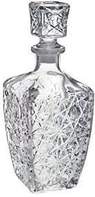 img 1 attached to Liquor Bottle Decanter with Glass Stopper - Stunning Liquor Bottle for Elevated Spirits