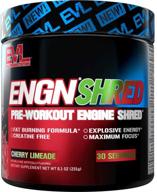 💥 engn shred pre workout powder, energy booster, 30 servings - cherry limeade logo