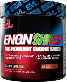 img 4 attached to 💥 ENGN Shred Pre Workout Powder, Energy Booster, 30 Servings - Cherry Limeade