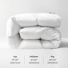 img 1 attached to Enmujoy Comforter Alternative Bedding Hypo Allergenic Bedding
