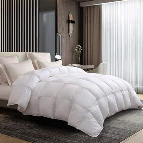 img 2 attached to Enmujoy Comforter Alternative Bedding Hypo Allergenic Bedding