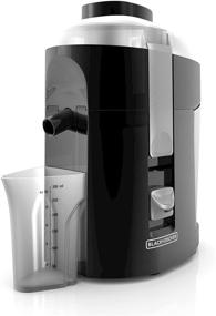 img 4 attached to Enhanced BLACK+DECKER JE2200B 400-Watt Fruit 🍊 and Vegetable Juice Extractor in Sleek Black