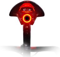 🚴 ultra bright smart bike tail light: usb rechargeable, auto on/off, waterproof led – perfect for all road bikes! logo