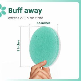 img 2 attached to 🧽 Deep Cleansing & Regular Exfoliating Body Sponge - 6 Pack of Double-Sided Buff Puff Style Pads for All Skin Types - Perfect for Dead Skin & Dirt Removal