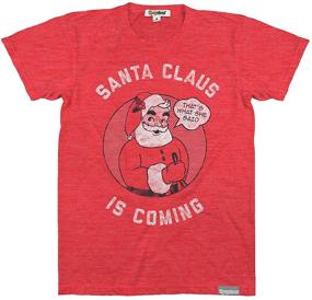 img 4 attached to 🎅 Men's Christmas Shirt with Santa Claus Print - Festive Clothing