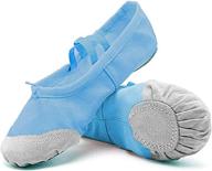 👯 dogeek ballet shoes: stylish canvas slipper for toddler to women in multiple colors логотип