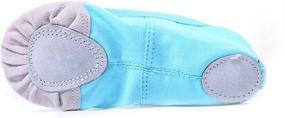 img 3 attached to 👯 DoGeek Ballet Shoes: Stylish Canvas Slipper for Toddler to Women in Multiple Colors