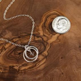 img 1 attached to 👩 EFYTAL New Mom Gifts: Sterling Silver Necklace - Perfect Mother & Baby Girl/Boy Jewelry Gift for First Time Mom on Mother's Day