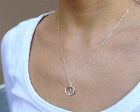 img 3 attached to 👩 EFYTAL New Mom Gifts: Sterling Silver Necklace - Perfect Mother & Baby Girl/Boy Jewelry Gift for First Time Mom on Mother's Day