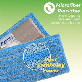 img 2 attached to Reusable Swiffer Microfiber Washable Cleaning