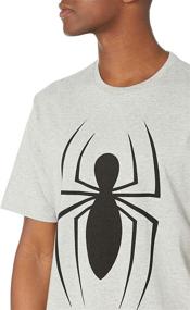 img 1 attached to Men's Loose Fit Crew Neck Spider Man Apparel by Amazon Essentials