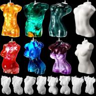 🔮 versatile 8 shapes resin 3d body shape mold: crystal epoxy diy jewelry craft ornaments logo