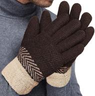 🧤 winter knitted gloves for women and men - lethmik accessories logo